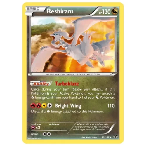 Reshiram - Roaring Skies Holofoil